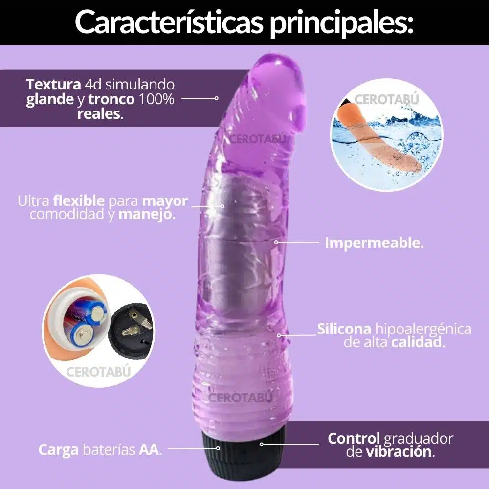 Vibrador Punto G 18 CM Sweet Partner - Imagen 2