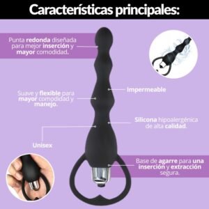 Vibrador anal