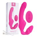 Consolador Con Vibración Doble Estimulación