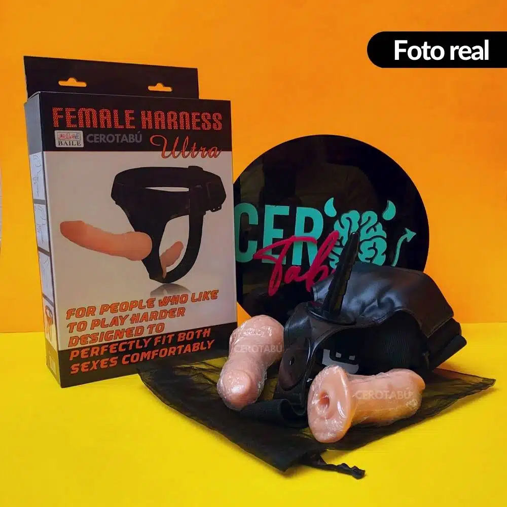 Arnés Doble Dildo Ultrafem - Imagen 6