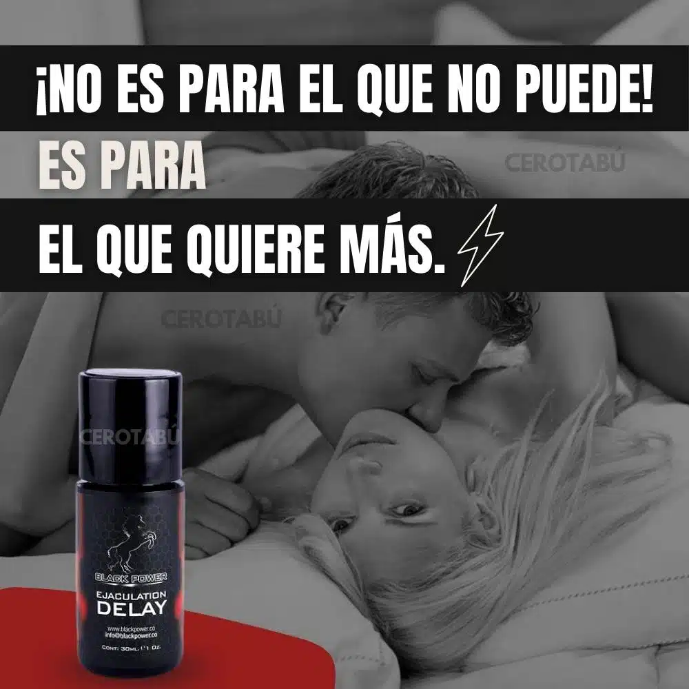 Retardante Masculino Delay Black x30 mL - Imagen 8