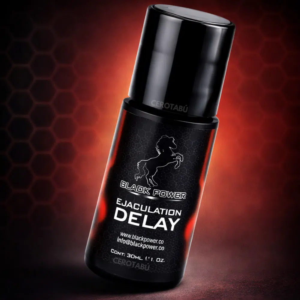 Retardante Masculino Delay Black x30 mL - Imagen 2