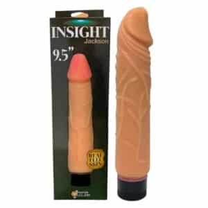 Consolador Vibrador Ultra Realista Jackson 22 cm