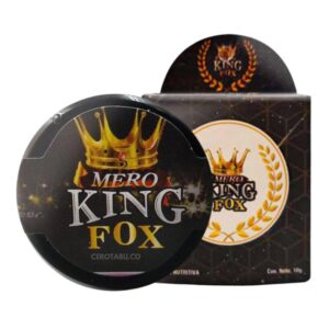 Crema Retardante Masculino King Fox 15g