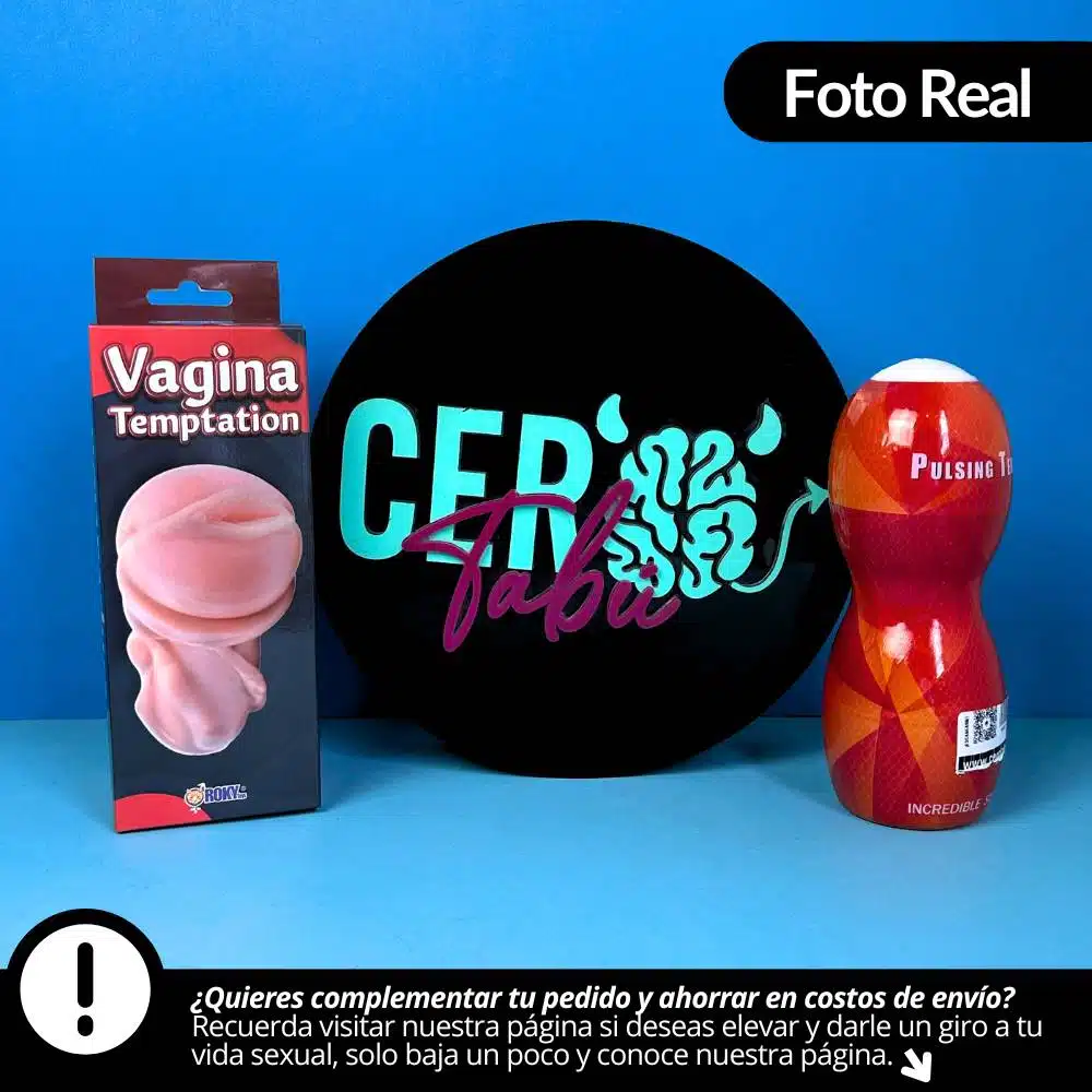 Masturbador Masculino Realista Pulsing - Imagen 6