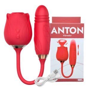 Vibrador Rosa Doble Estimulacion