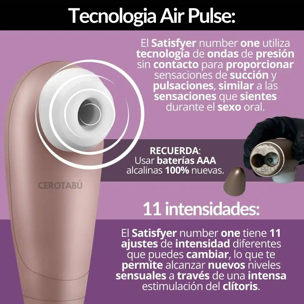 Succionador Estimulador De Clítoris Satisfyer 1 One - Imagen 3