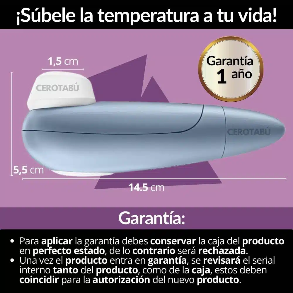 Succionador Estimulador De Clítoris Satisfyer 1 One - Imagen 6