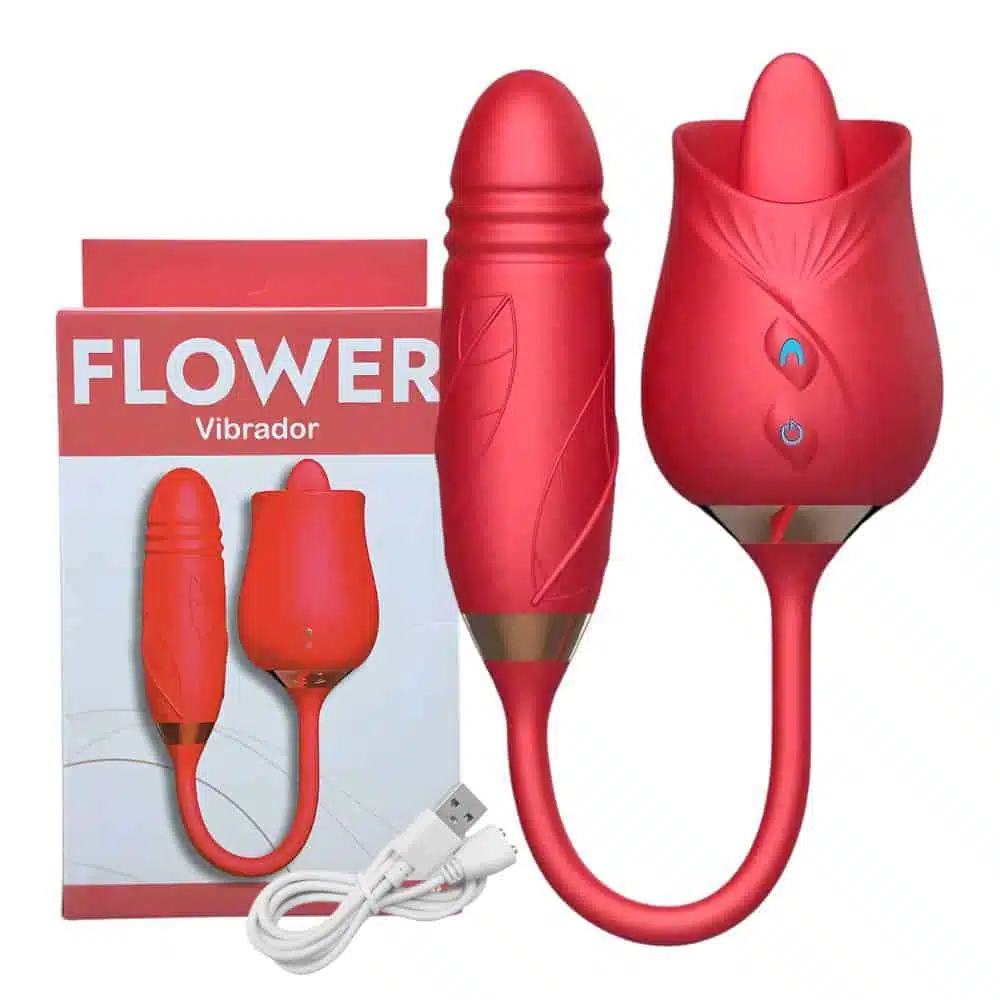 Vibrador Doble Estimulacion Rosa