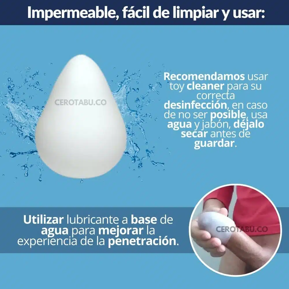 Huevo Masturbador Masculino Eggsy - Imagen 5