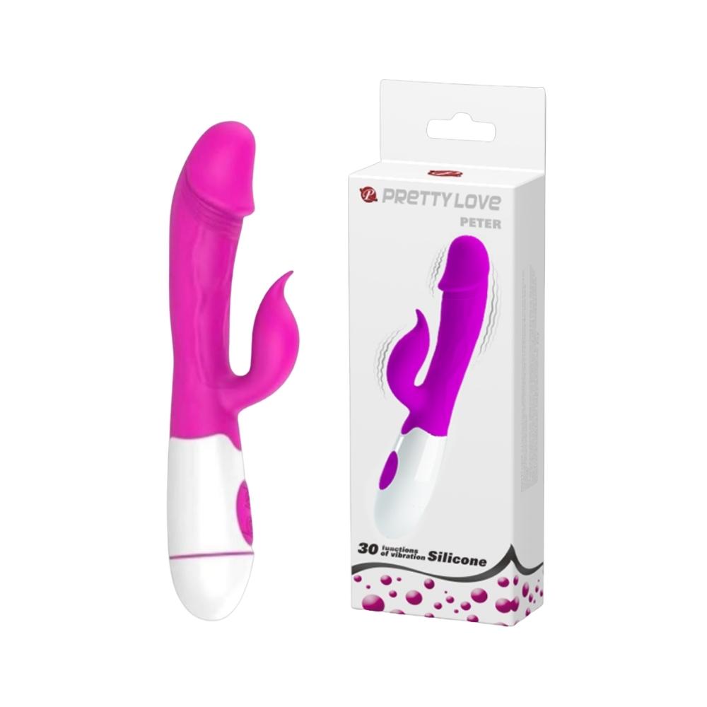 Vibrador Estimula Punto G Y Clitoris