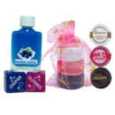 Kit lubricante anal multiorgasmos retardante aceite comestible dados