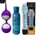 Kit Bolas vaginales lubricante neutro bala vibradora