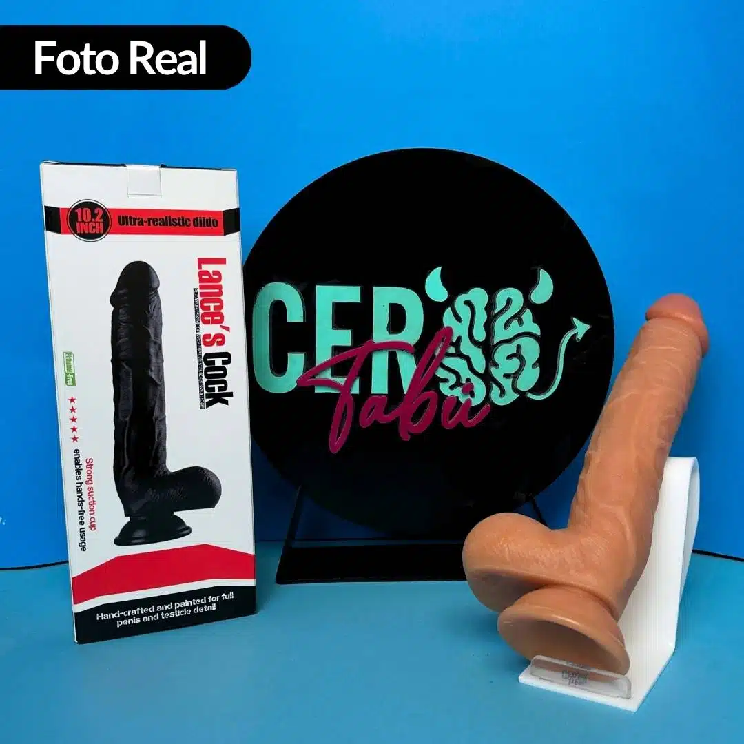 Dildo Realista Con Testículos Lucas 26 CM - Imagen 7