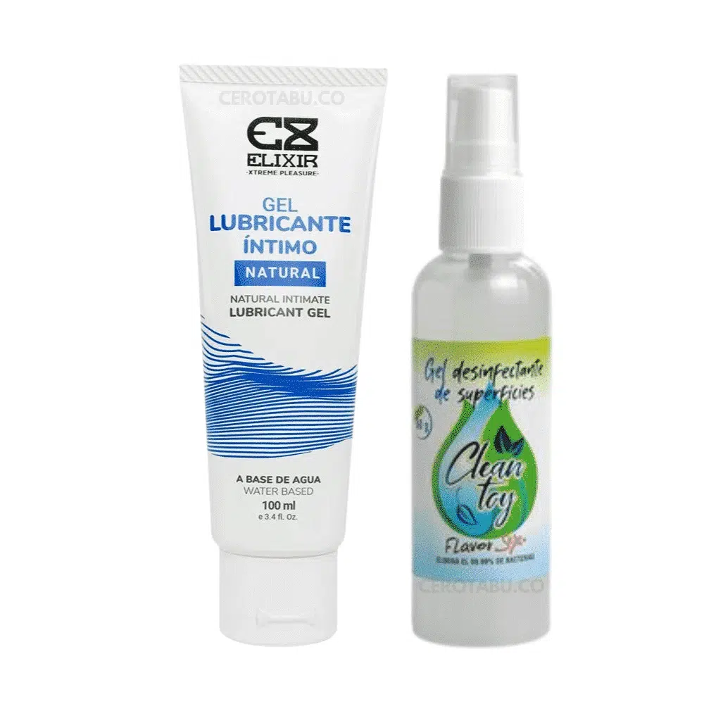 Lubricante Neutro + Limpiador de juguetes
