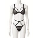Bralette Y Tanga En Encaje