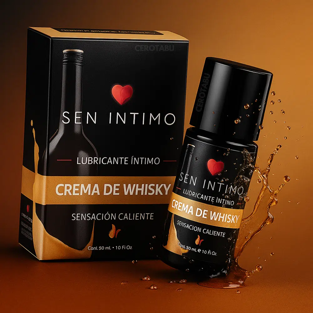 Lubricante Intimo Caliente Sabor Crema De Whisky x30 ml - Imagen 2