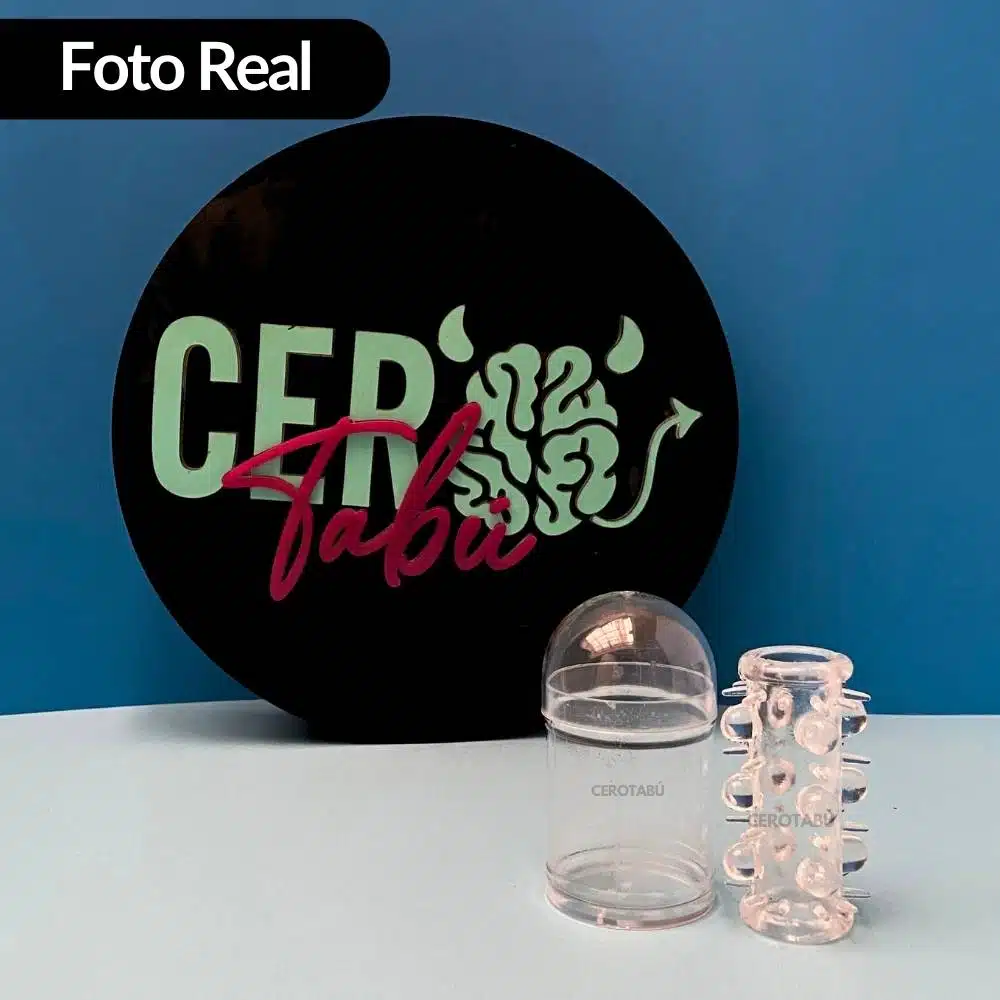 Funda Para Pene Con Texturas Tube Pearling - Imagen 6