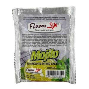 Lubricante Intimo Caliente Saborizado Sachet 5ml