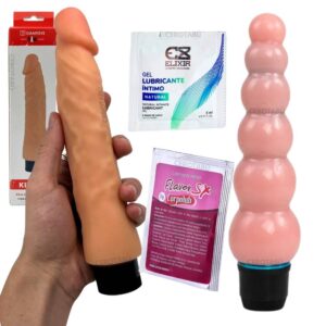 Kit Vibrador Y Lubricante