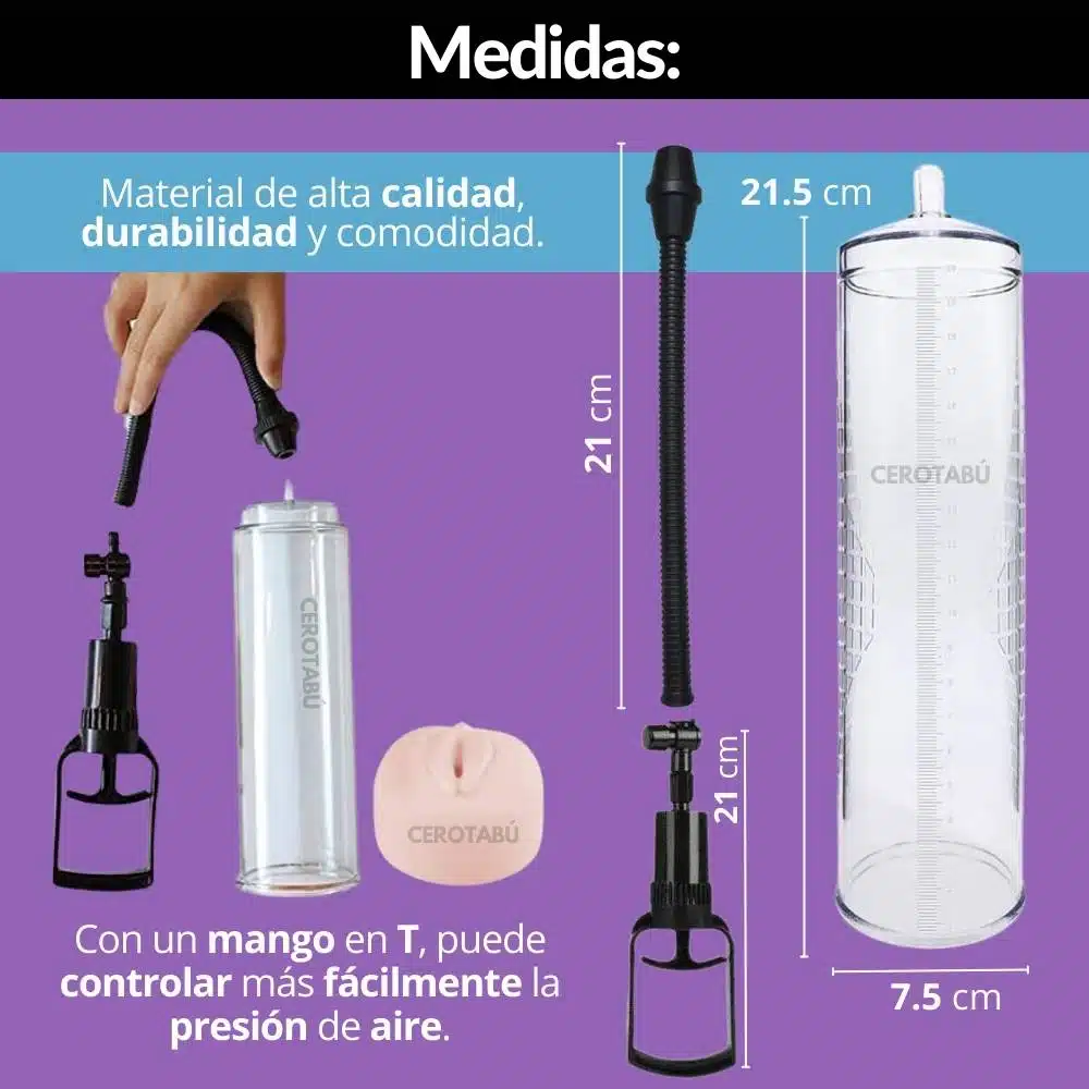 Bomba Peniana + Vagina Masturbadora Hefesto - Imagen 4