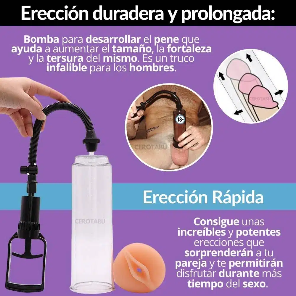 Bomba Peniana + Vagina Masturbadora Hefesto - Imagen 5