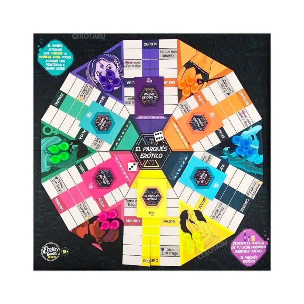 Juego De Mesa Parques Erótico