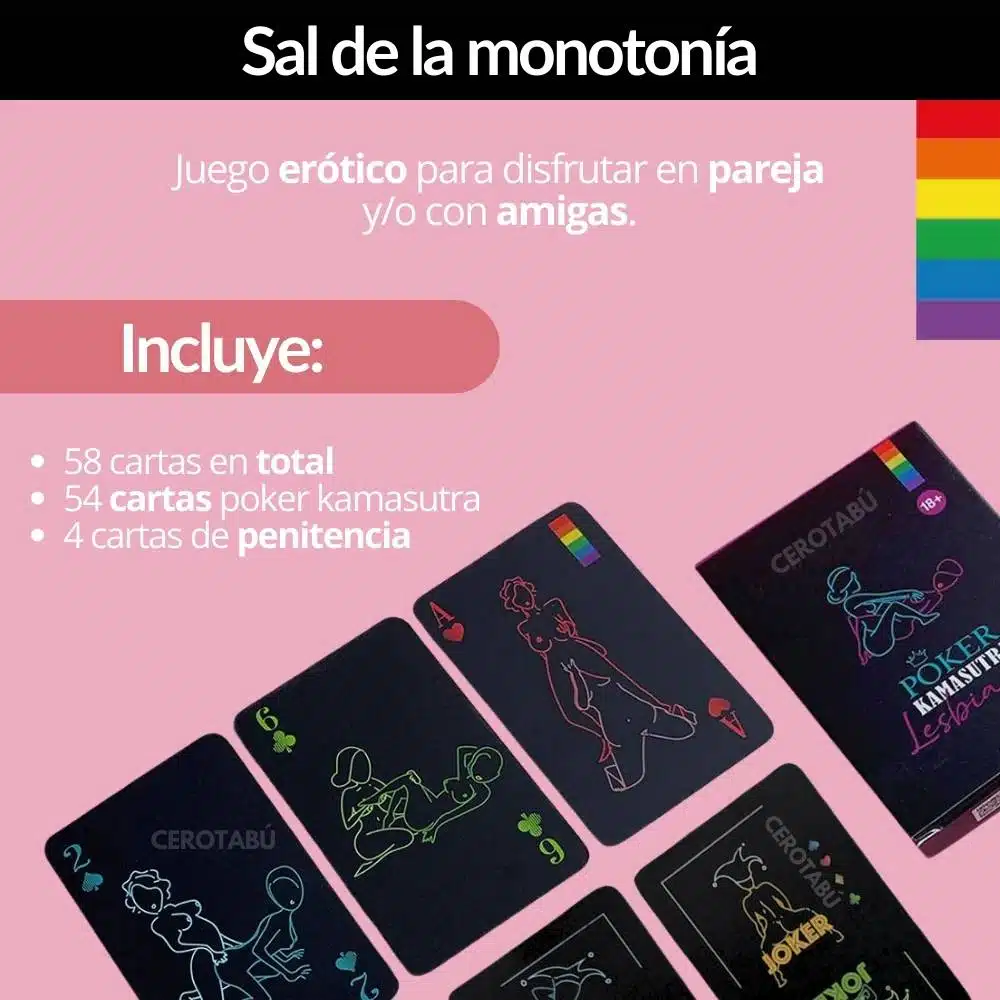 Juego De Mesa Poker Kamasutra - Imagen 2