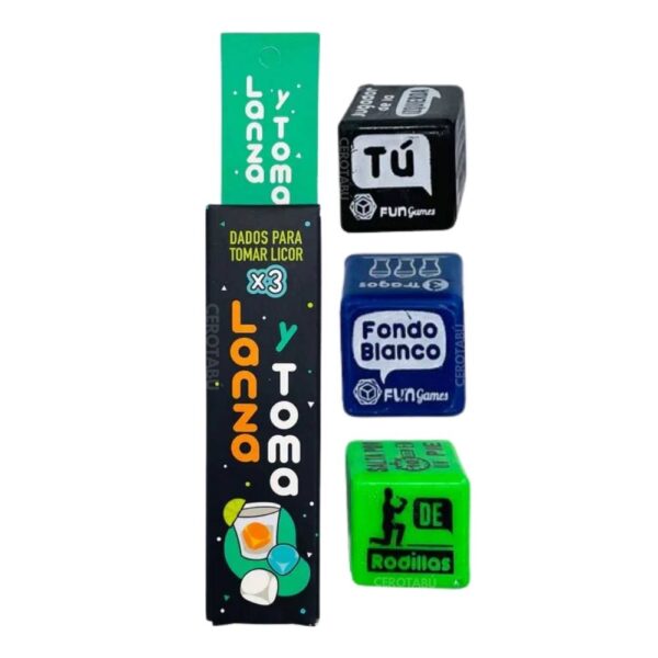 Dados Lanza Y Toma