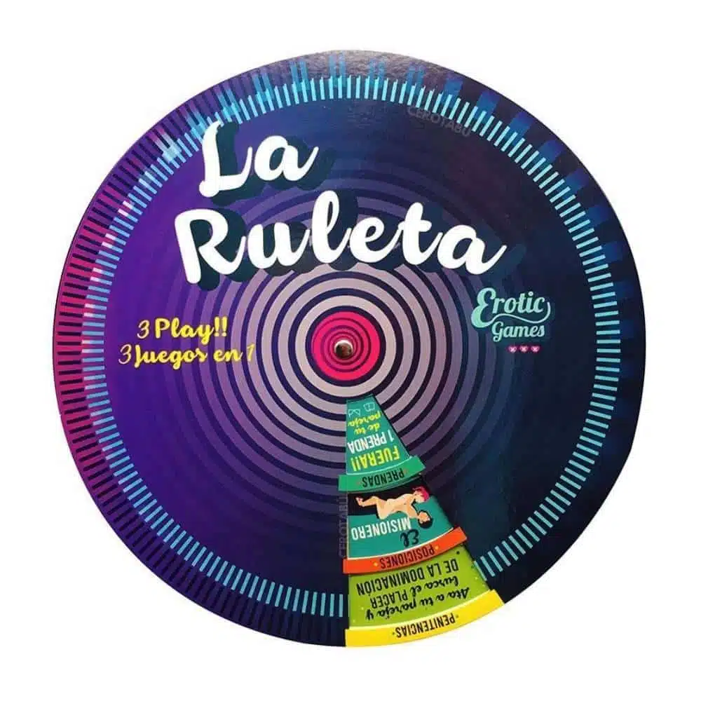 Juego De Mesa Erótico Ruleta