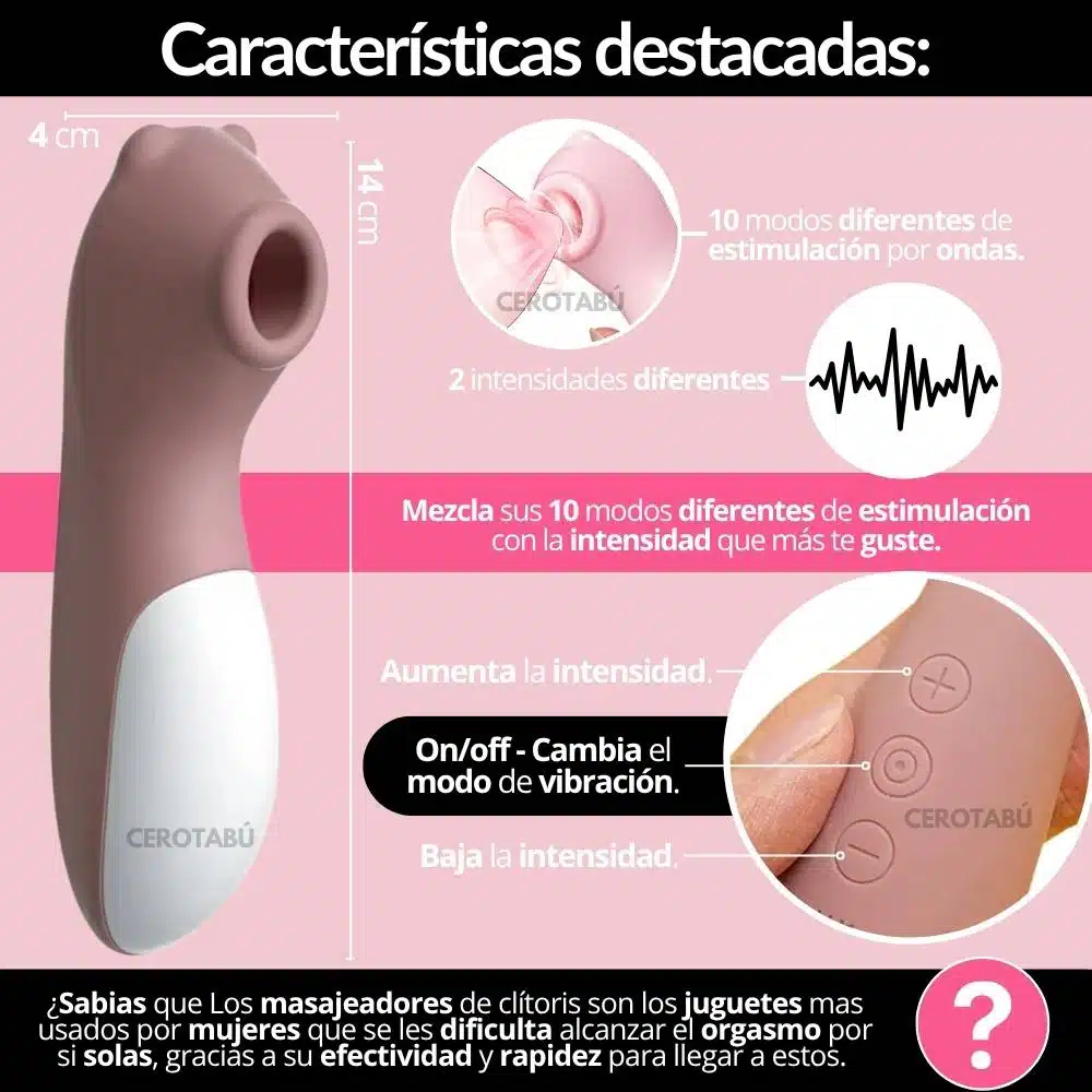 Succionador De Clítoris Biggi Recargable - Imagen 5