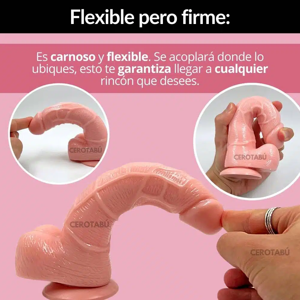 Dildo Realista Angello 18,5 cm - Imagen 5
