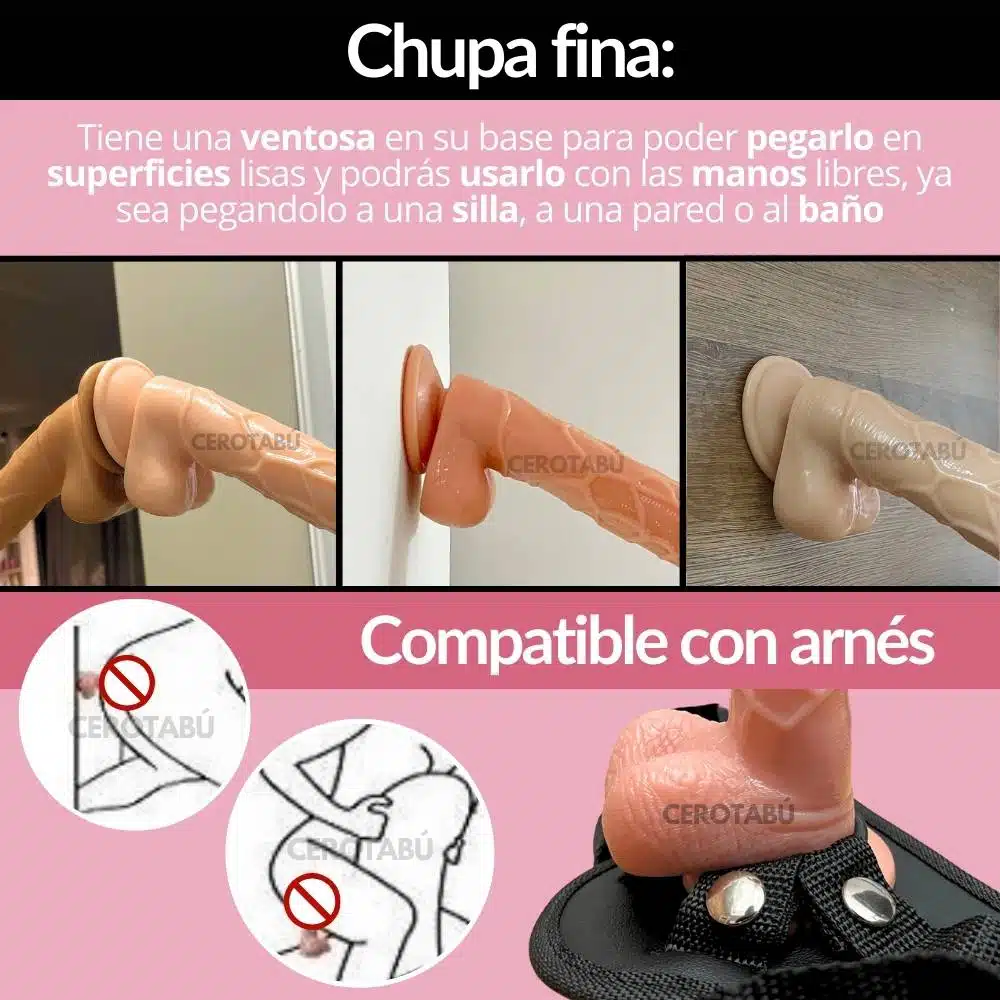 Dildo Realista Angello 18,5 cm - Imagen 6