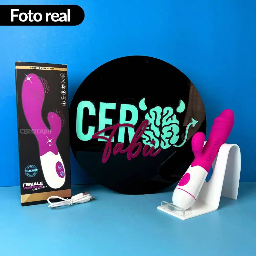 Vibrador Doble Estimulacion Recargable Candry - Imagen 10