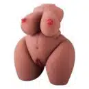 Torso Vagina Realista Orificio Anal Vaginal Chubby