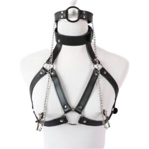 Sometedor Arnés Mordaza Pezoneras