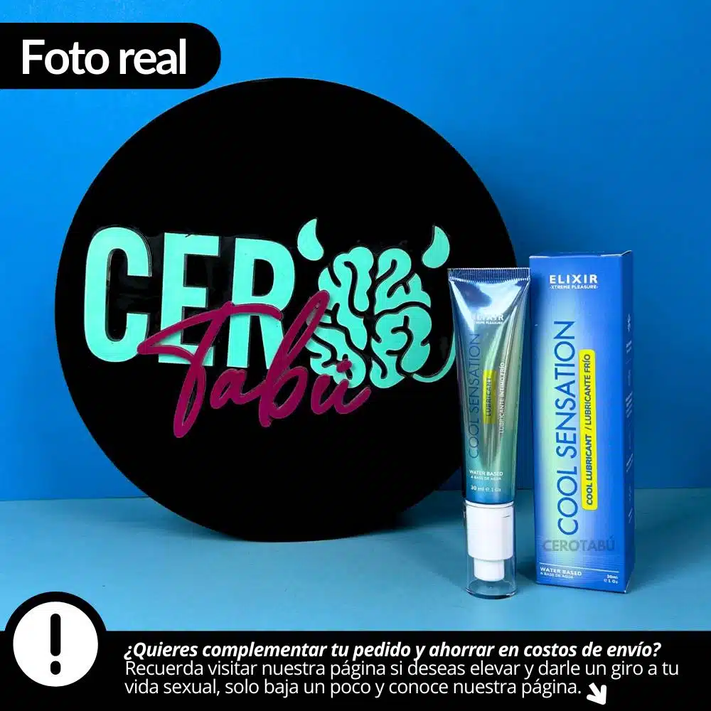 Lubricante Frío Elixir Cool Sensation 30 ml - Imagen 4