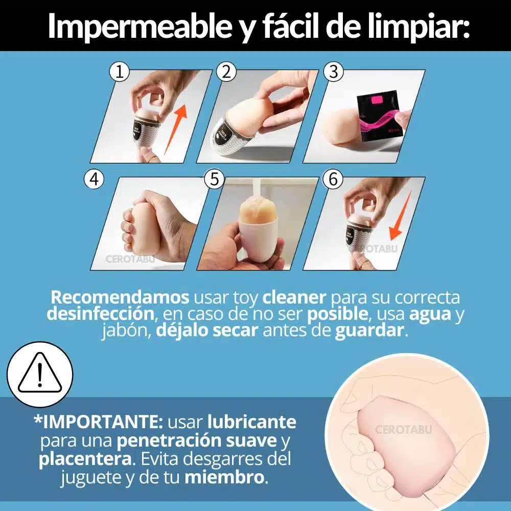 Huevo Masturbador Masculino - Imagen 7