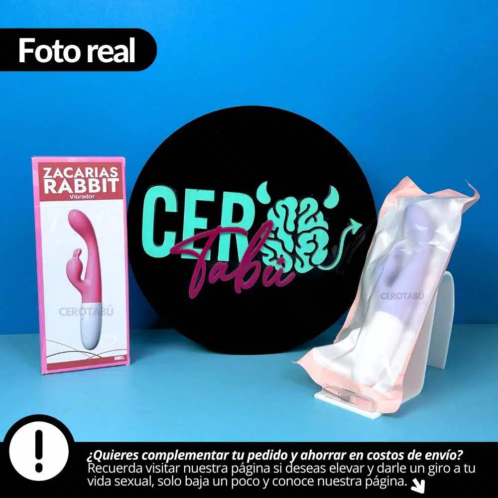 Vibrador Doble Estimulacion Zacarias Bunny - Imagen 8
