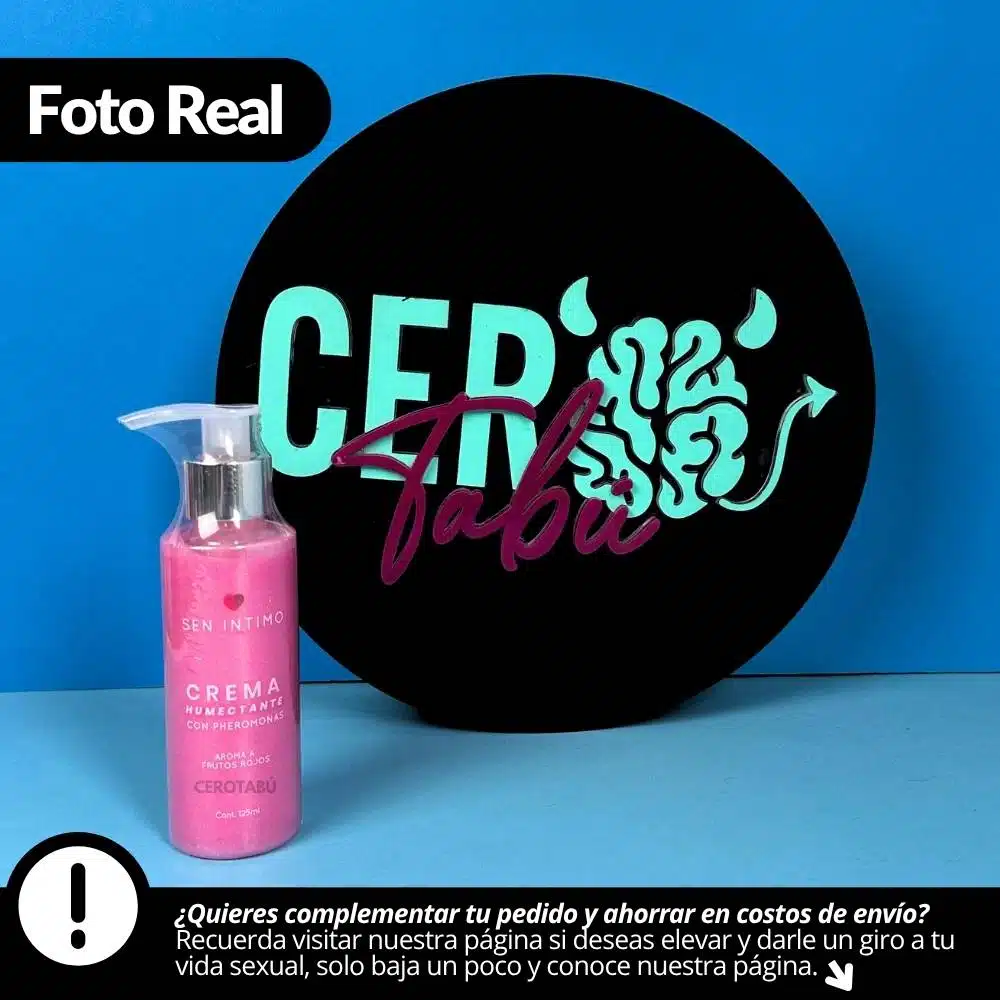 Crema Corporal Con Feromonas Sen Intimo 125 mL - Imagen 6