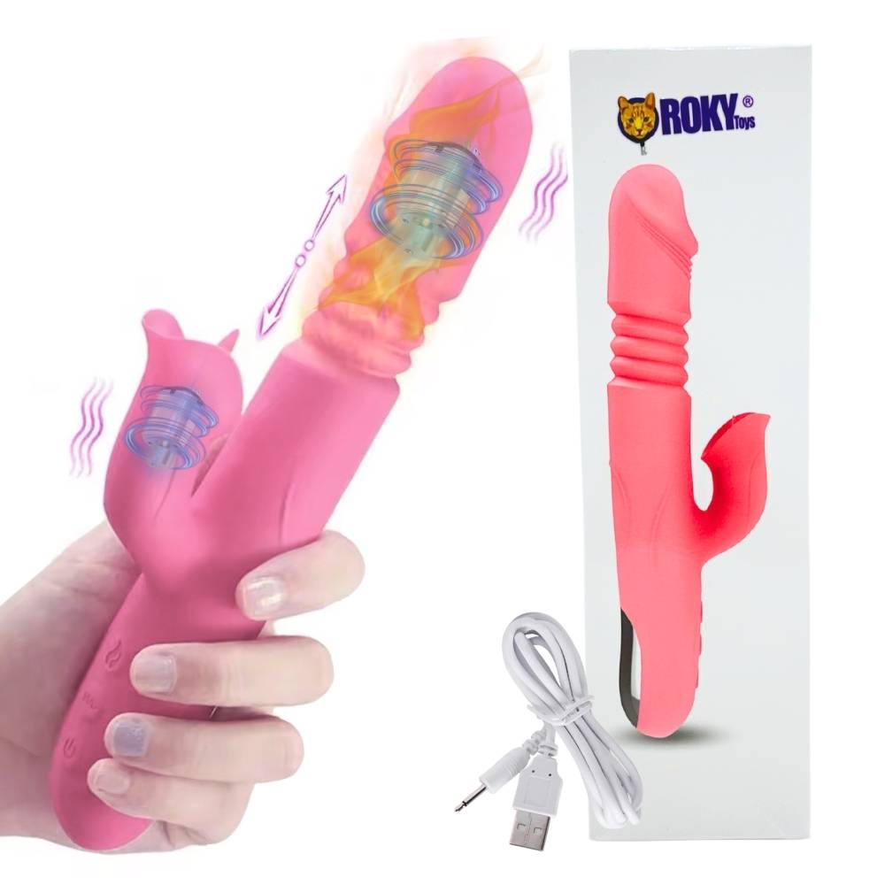 Vibrador Térmico Doble Estimulacion
