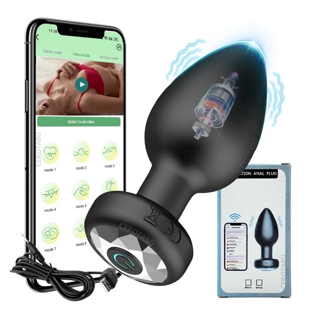 Plug Anal Vibrador App