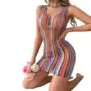 Vestido Malla Lencería
