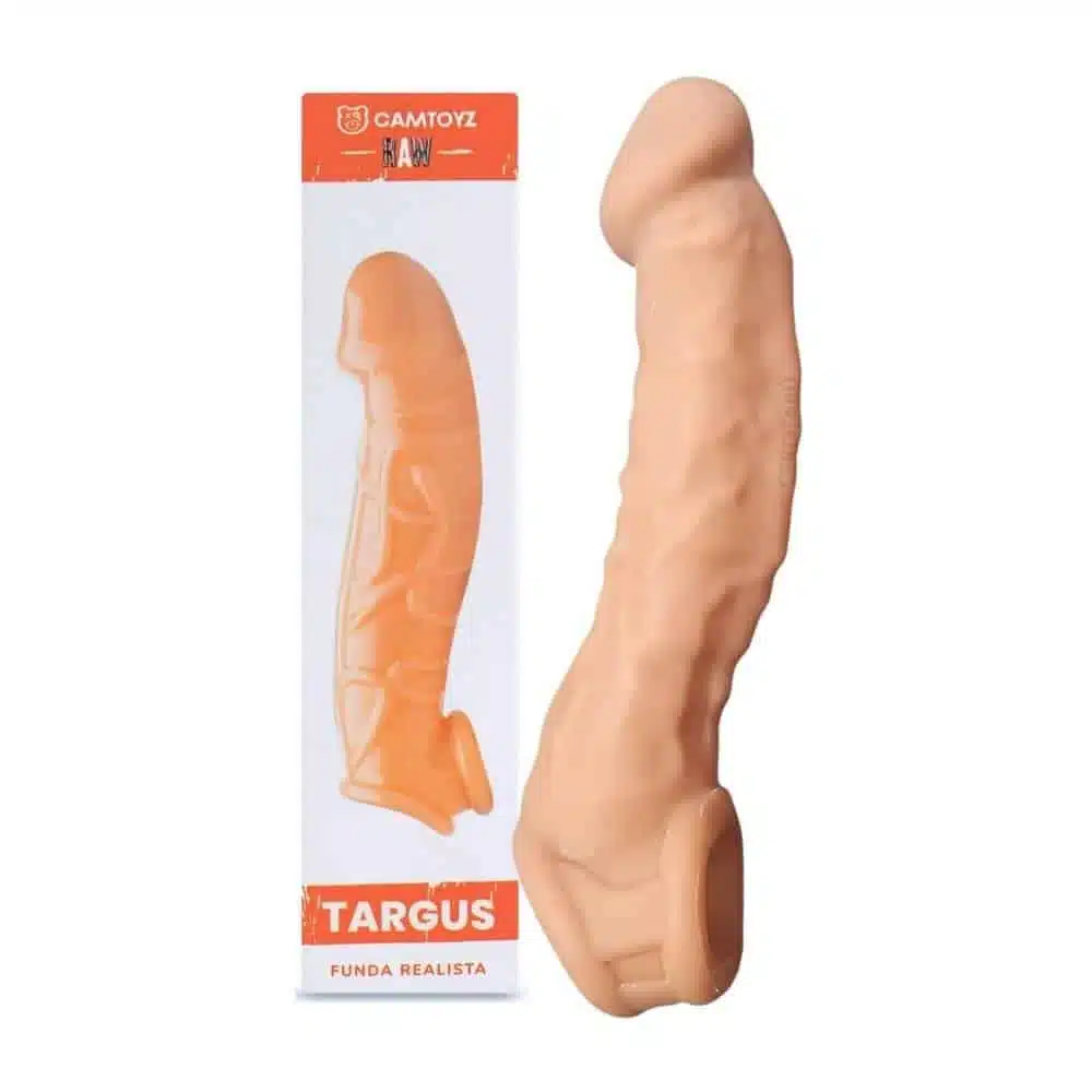 Funda Pene Realista Soporte Testículos