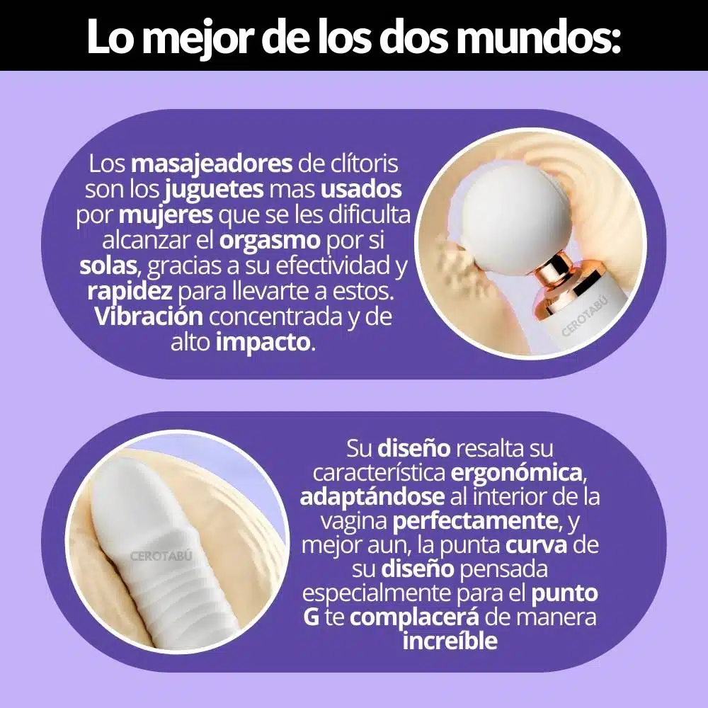 Vibrador Masajeador De Clítoris 3 En 1 Leonel - Imagen 6