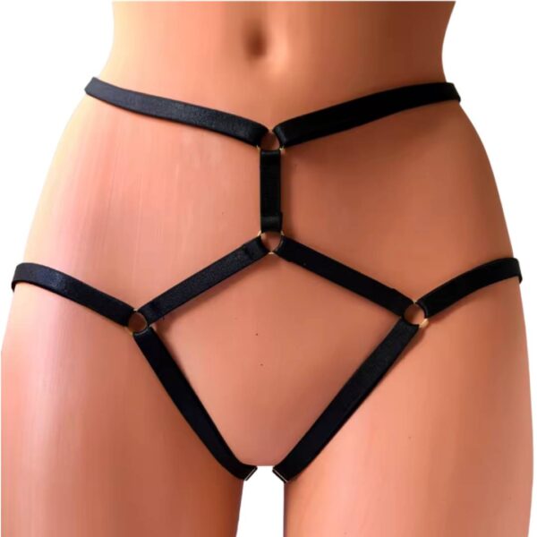 Lencería Tanga Liguero Arnés