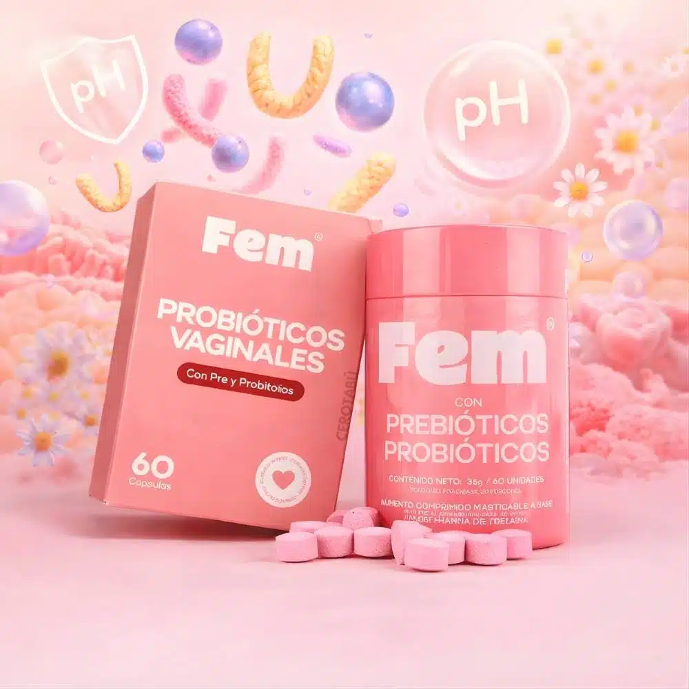 Probióticos Vaginales Fem x60 Unds - Imagen 2