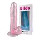 Dildo Realista Glitter 18.5 CM Dante - rosado