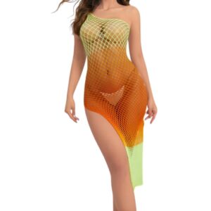 Lencería Femenina Vestido En Malla