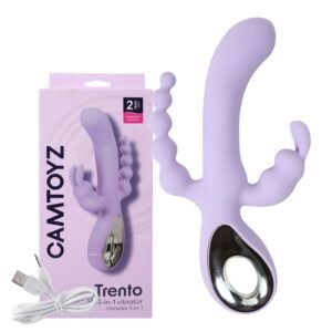 Vibrador Premium Triple Estimulacion
